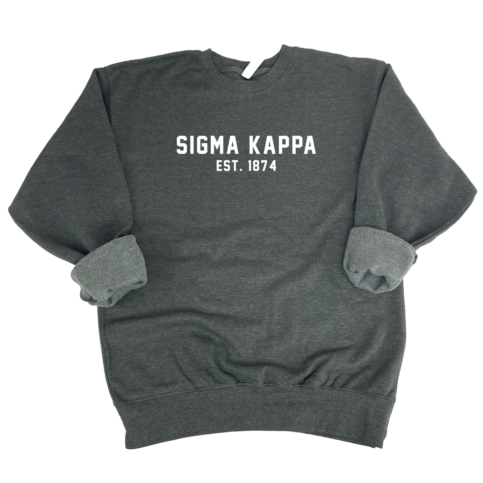 Est. Chic Greek Sweatshirt 1874 Go Kappa Sigma –