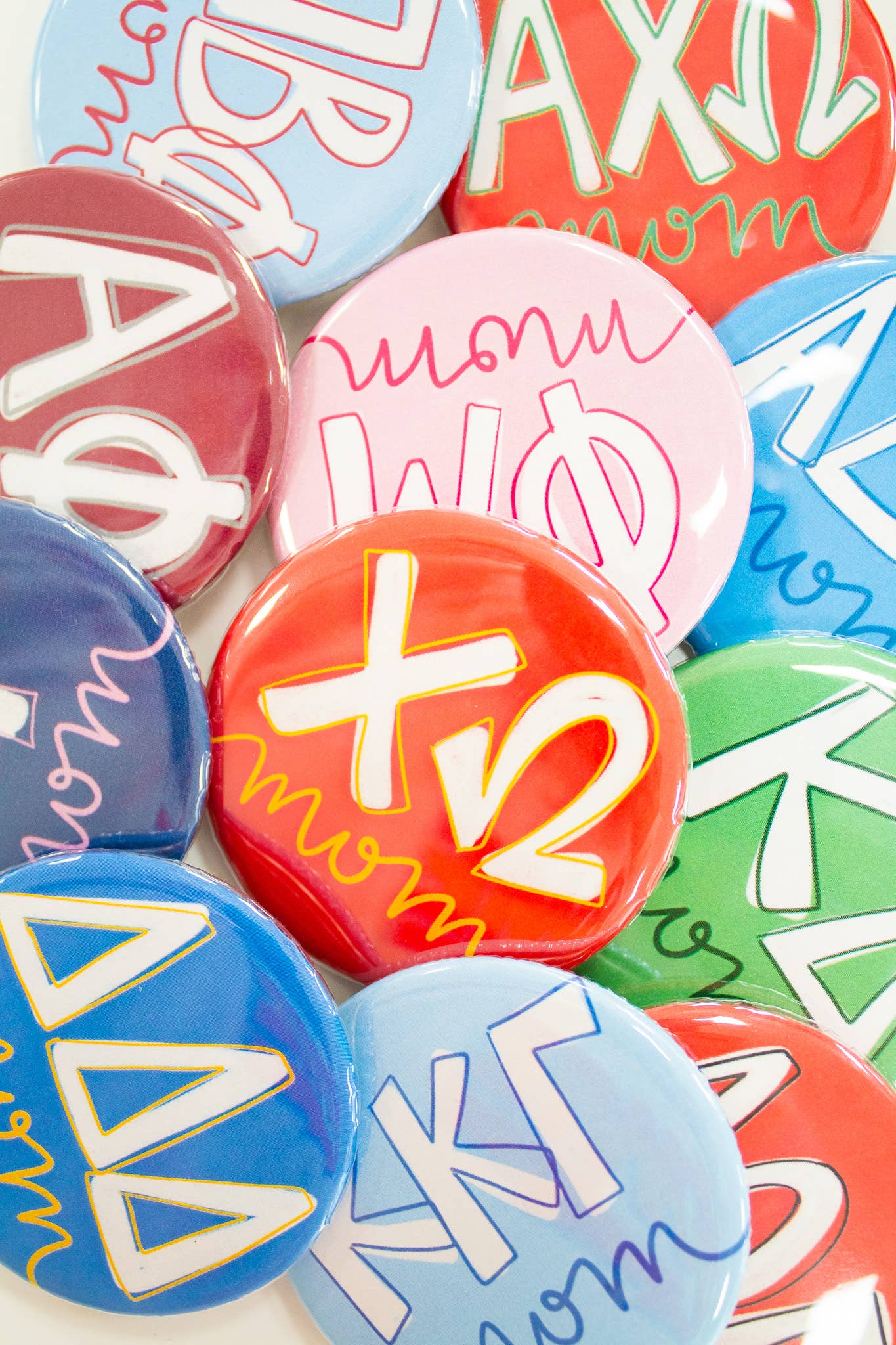 Sorority Mom Buttons