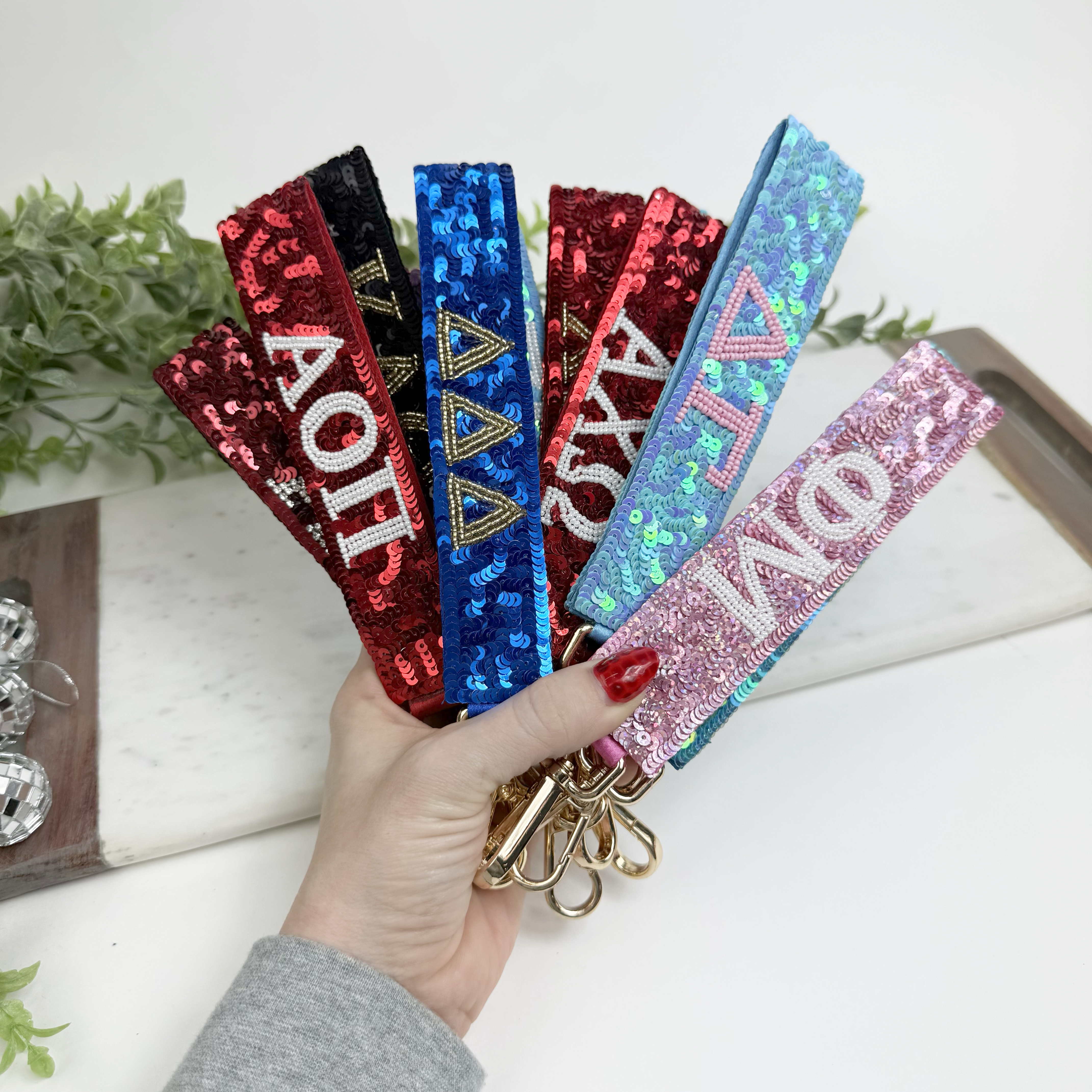 Sequin Keychain