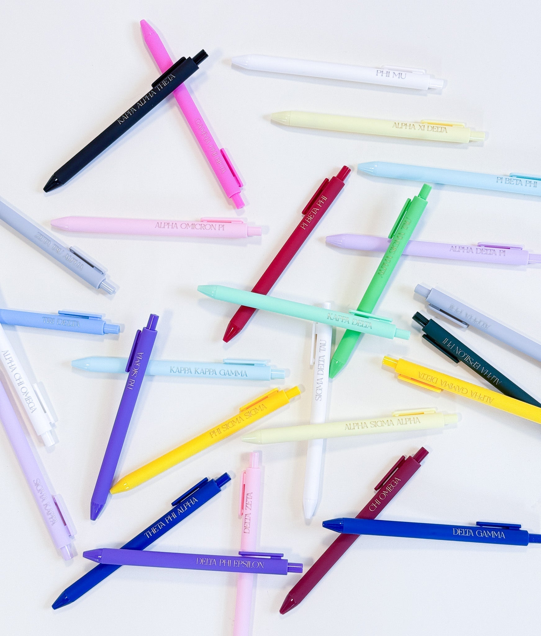 Lettered Luxe Sorority Pens
