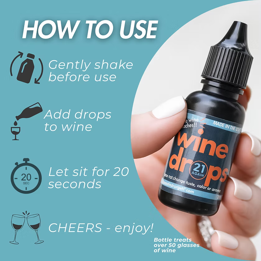 21 Again Wine Drops