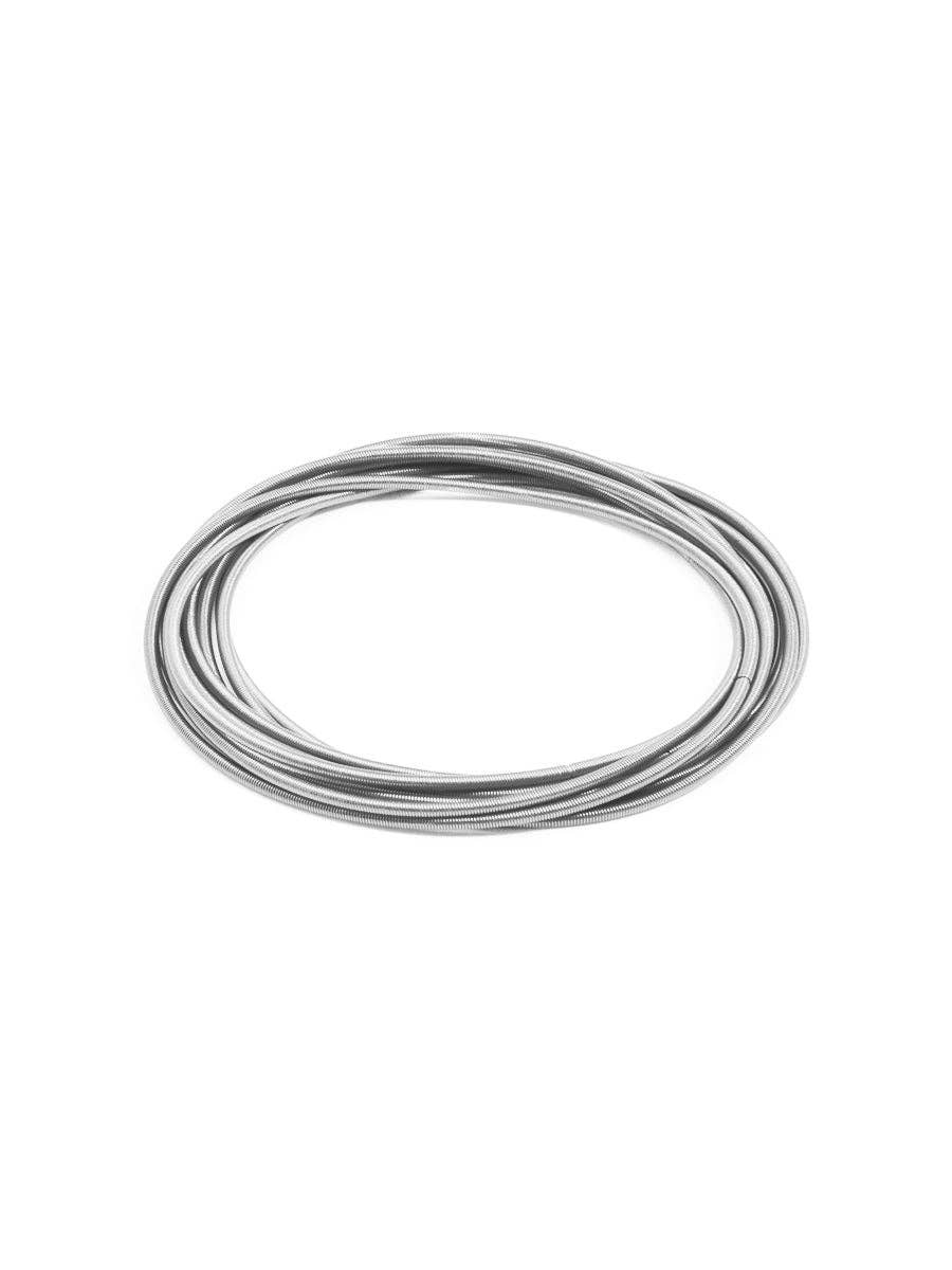 Vibrant Stainless Steel Bangle Set