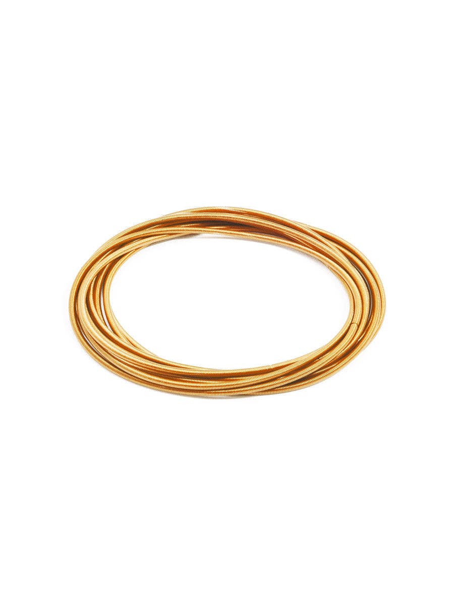 Vibrant Stainless Steel Bangle Set