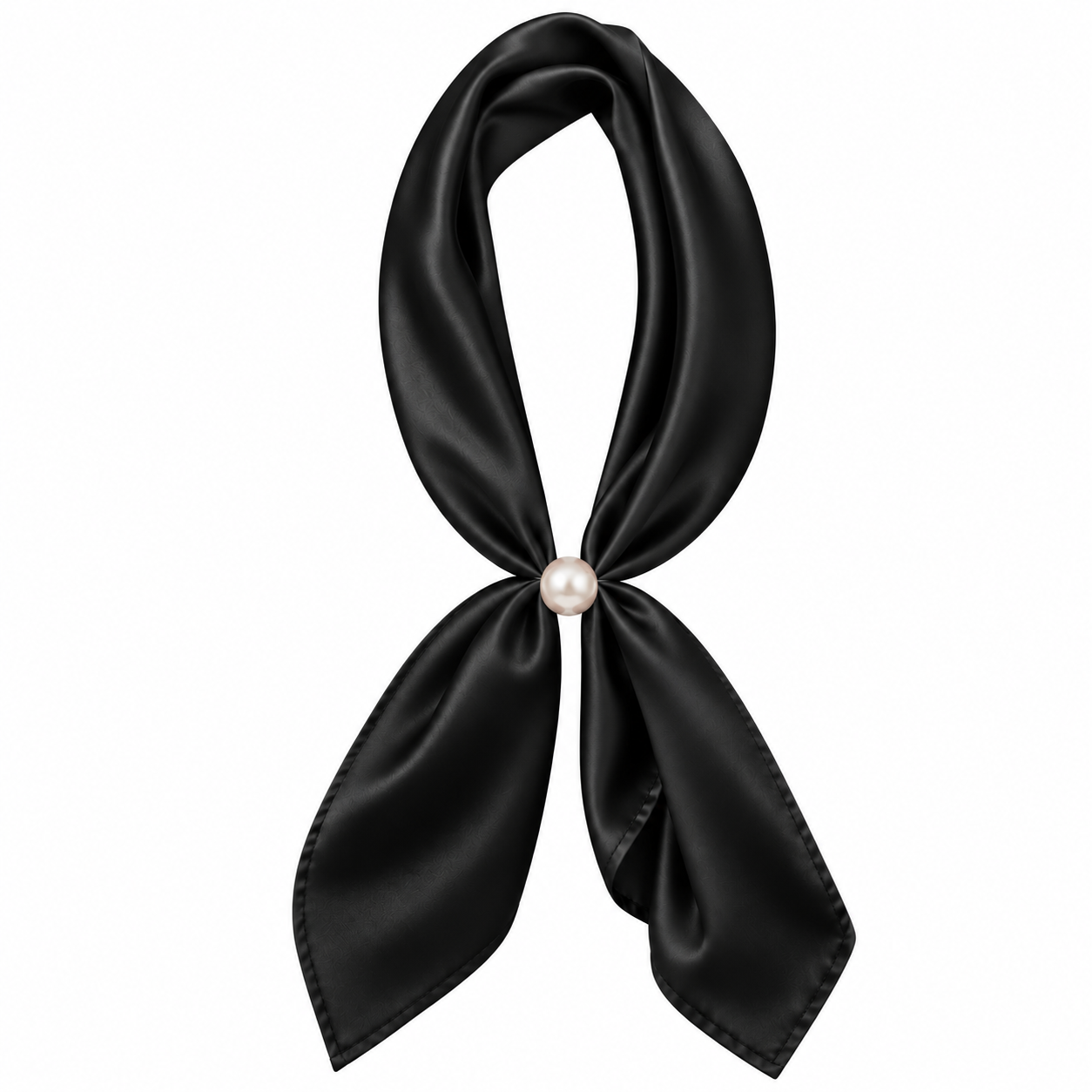 Solid Color Ready To Wear Magnetic Scarf