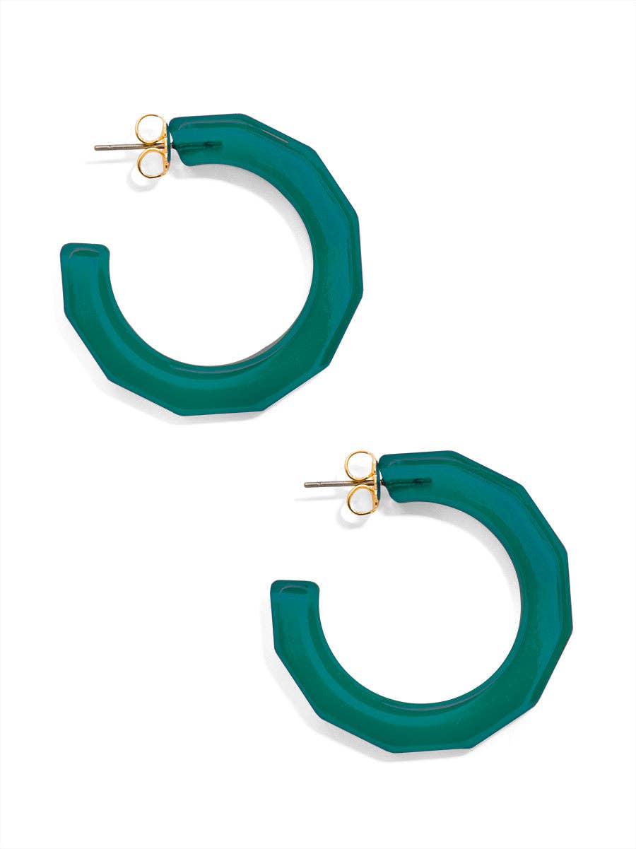 Small Textured Hoop Earring
