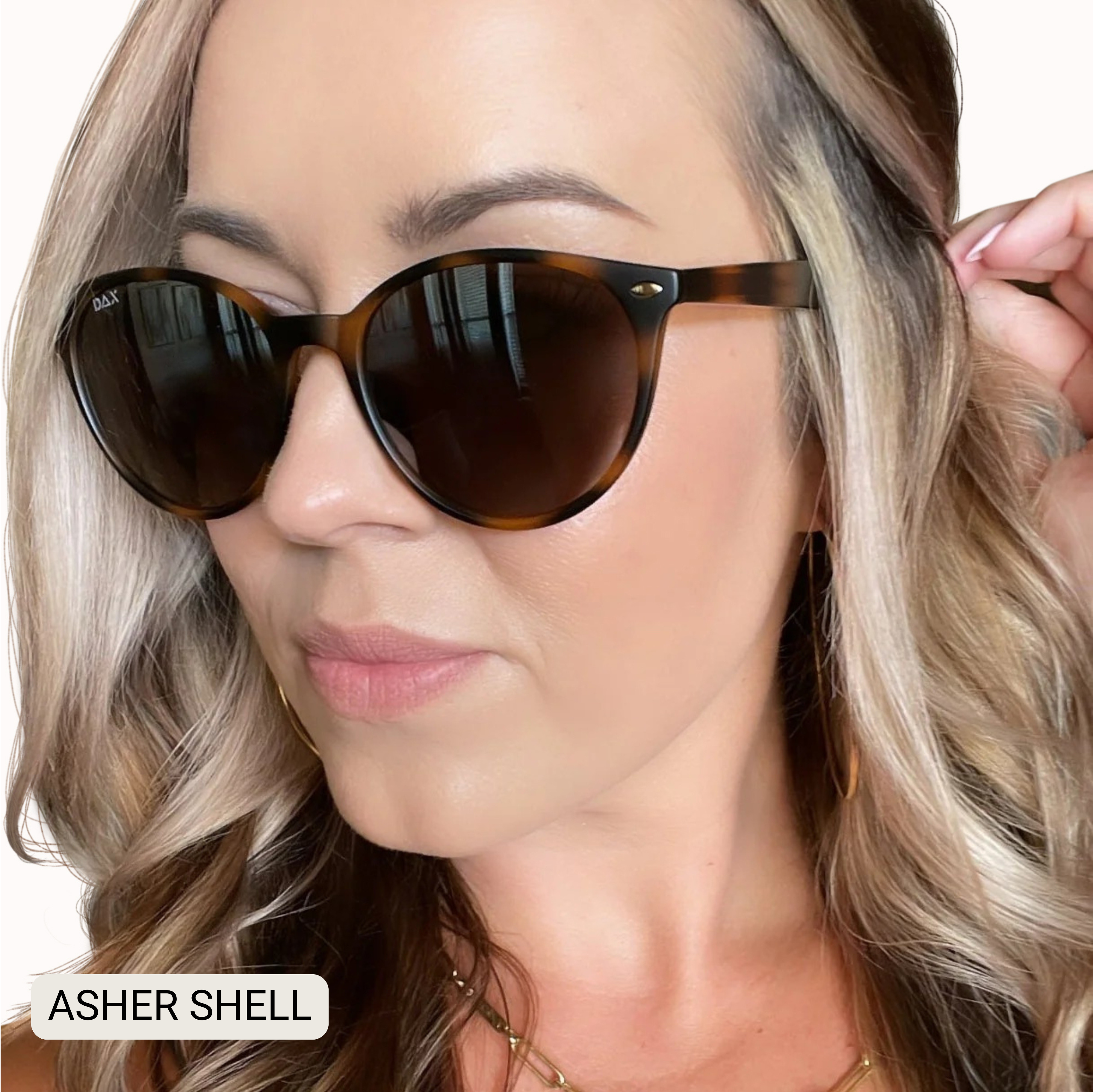 Asher - Women's Polarized Round Sunglasses