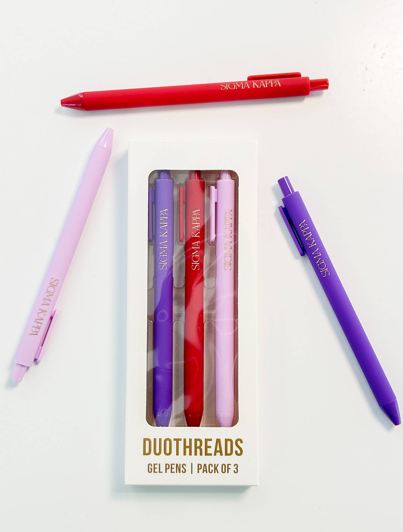 Lettered Luxe Sorority Pens