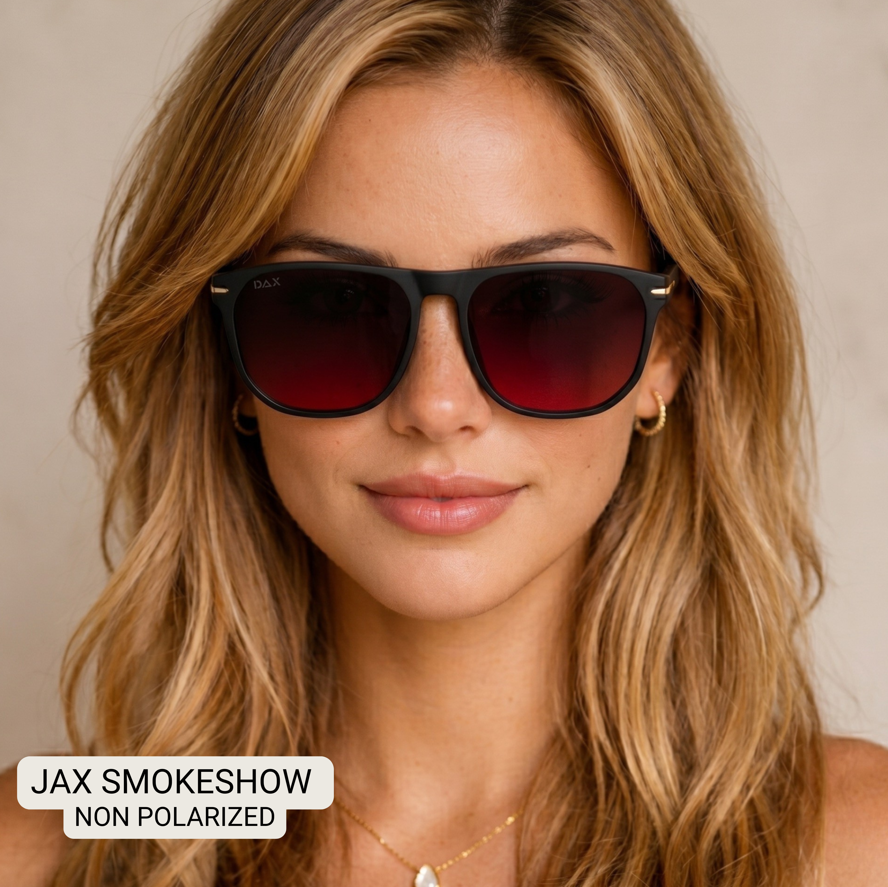 Jax - Women's Small/ Medium Square Sunglasses