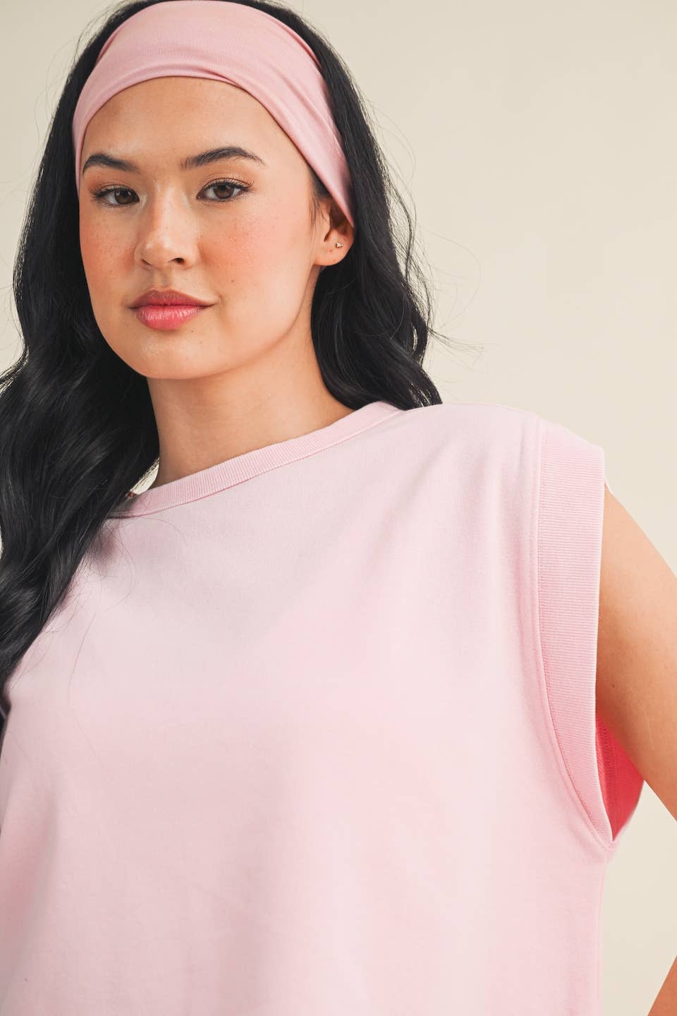 Mineral Wash Open Back Top