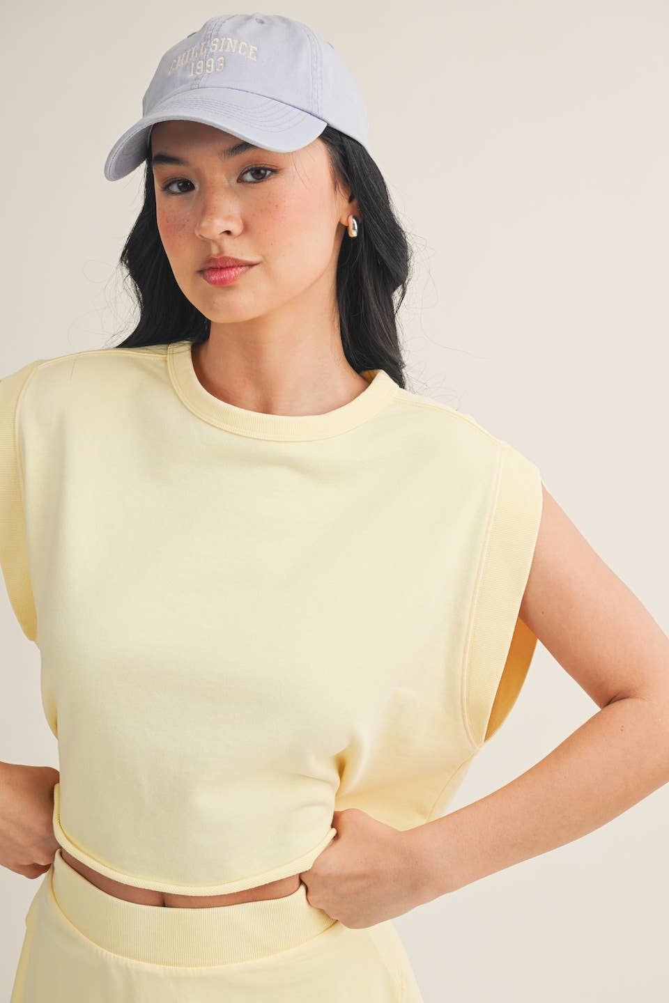 Mineral Wash Open Back Top