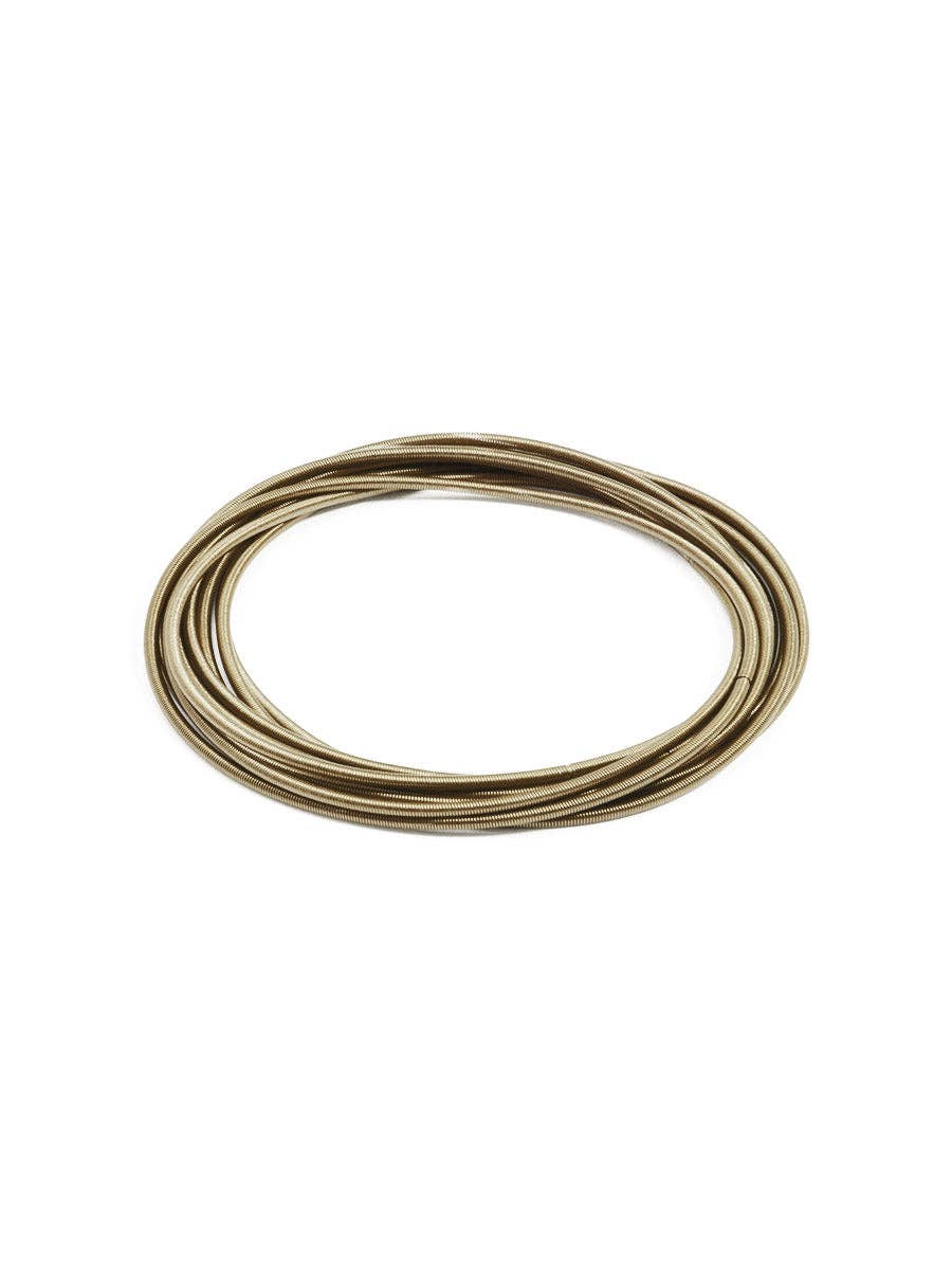 Vibrant Stainless Steel Bangle Set