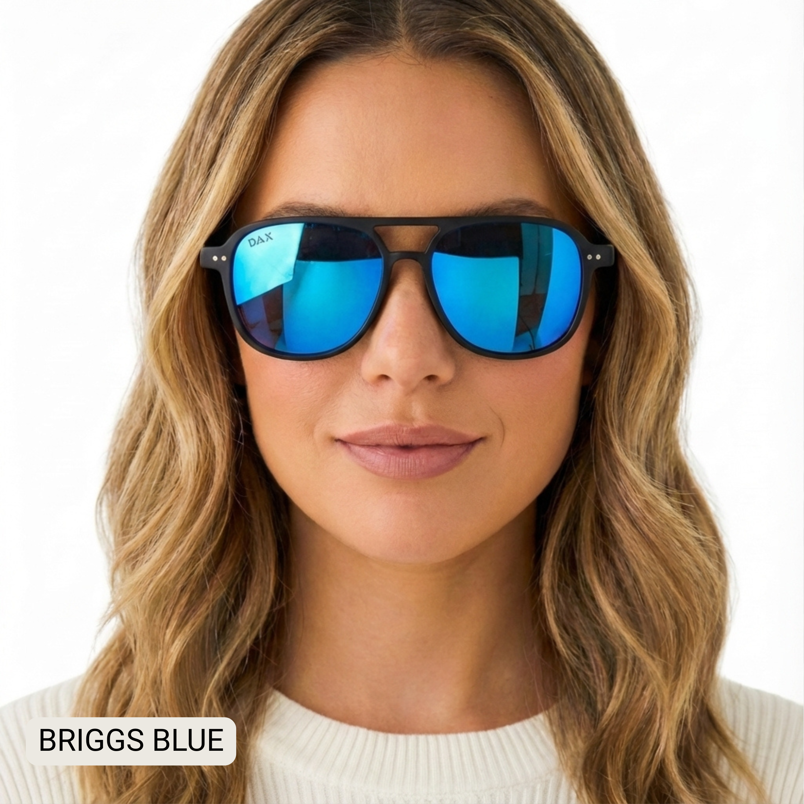 Briggs - Women's Polarized Small/ Medium Aviator