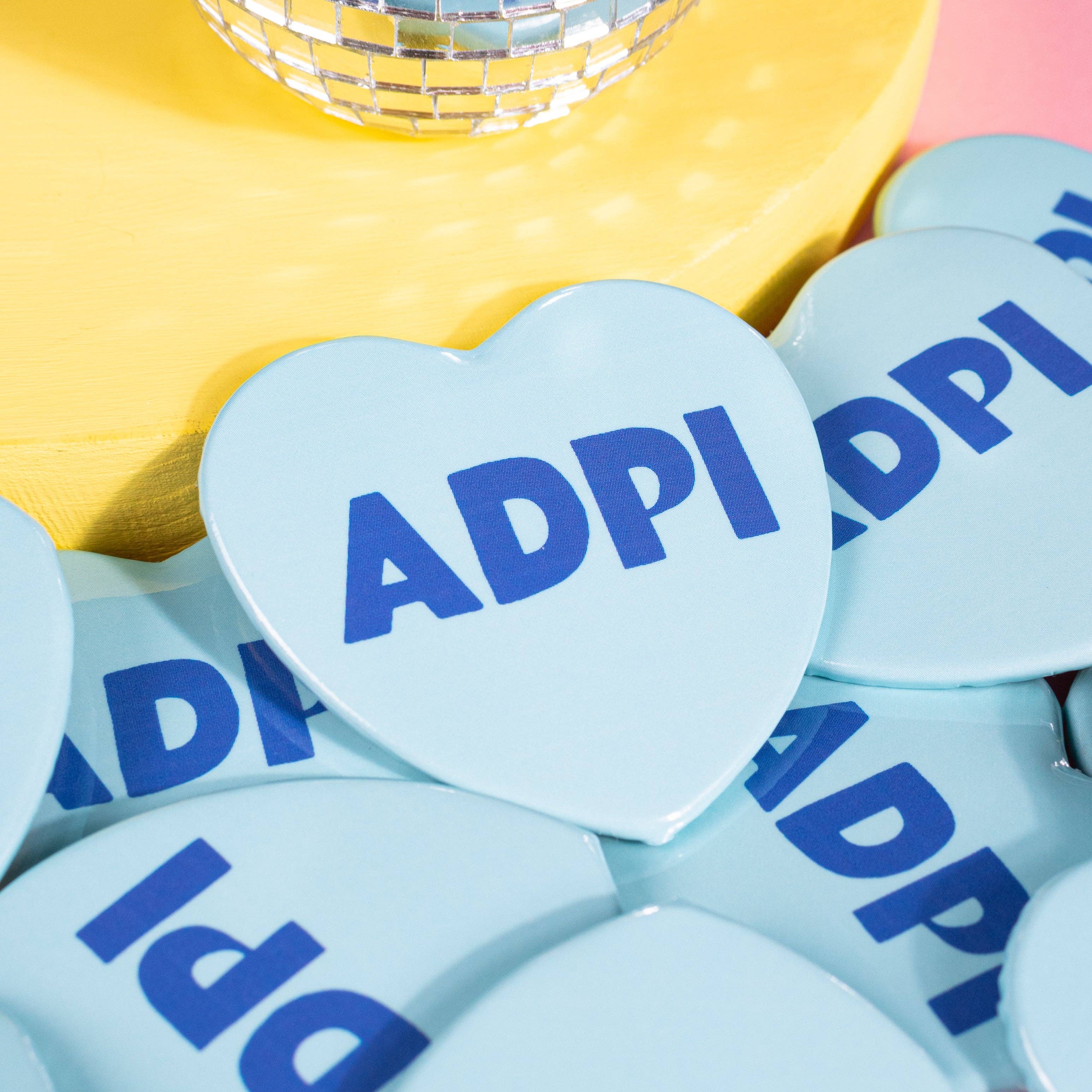Pop Heart Buttons: Delta Gamma