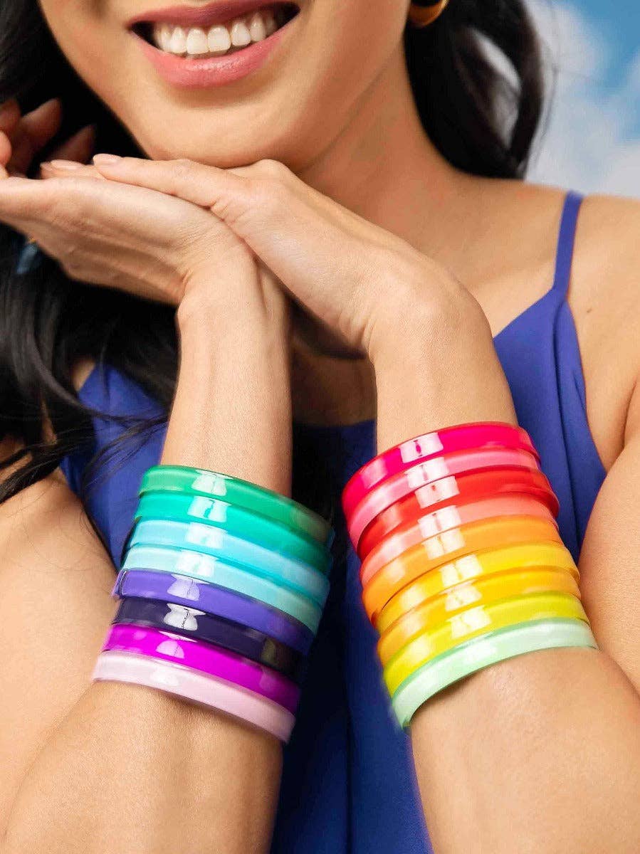 Resin Bangle Bracelet