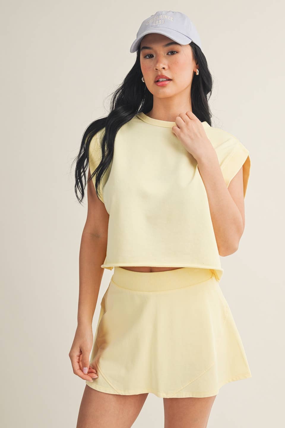 Mineral Wash Open Back Top