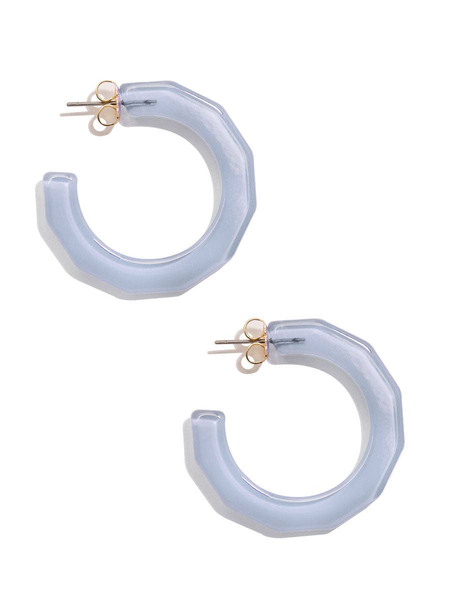 Small Textured Hoop Earring