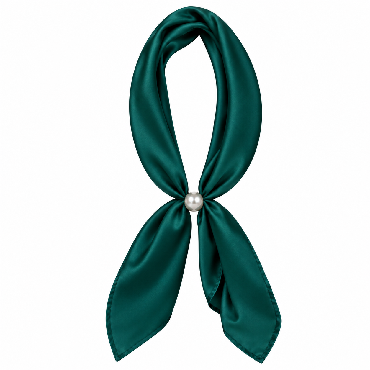 Solid Color Ready To Wear Magnetic Scarf