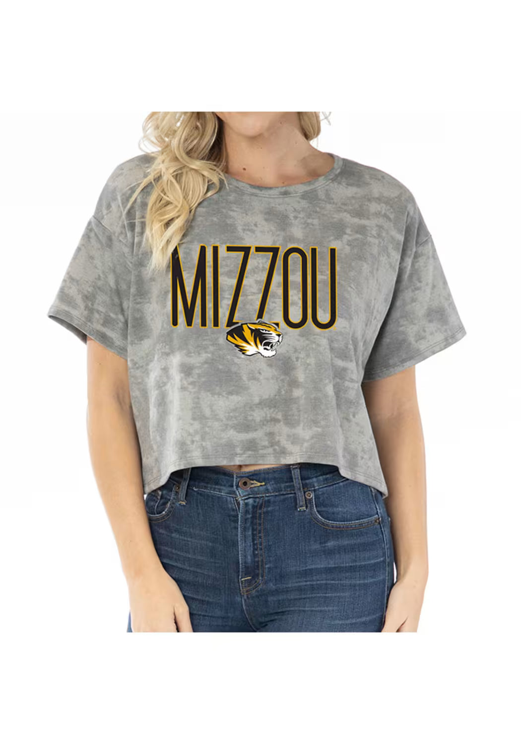 Kimberly Crop Tee - University of Missouri