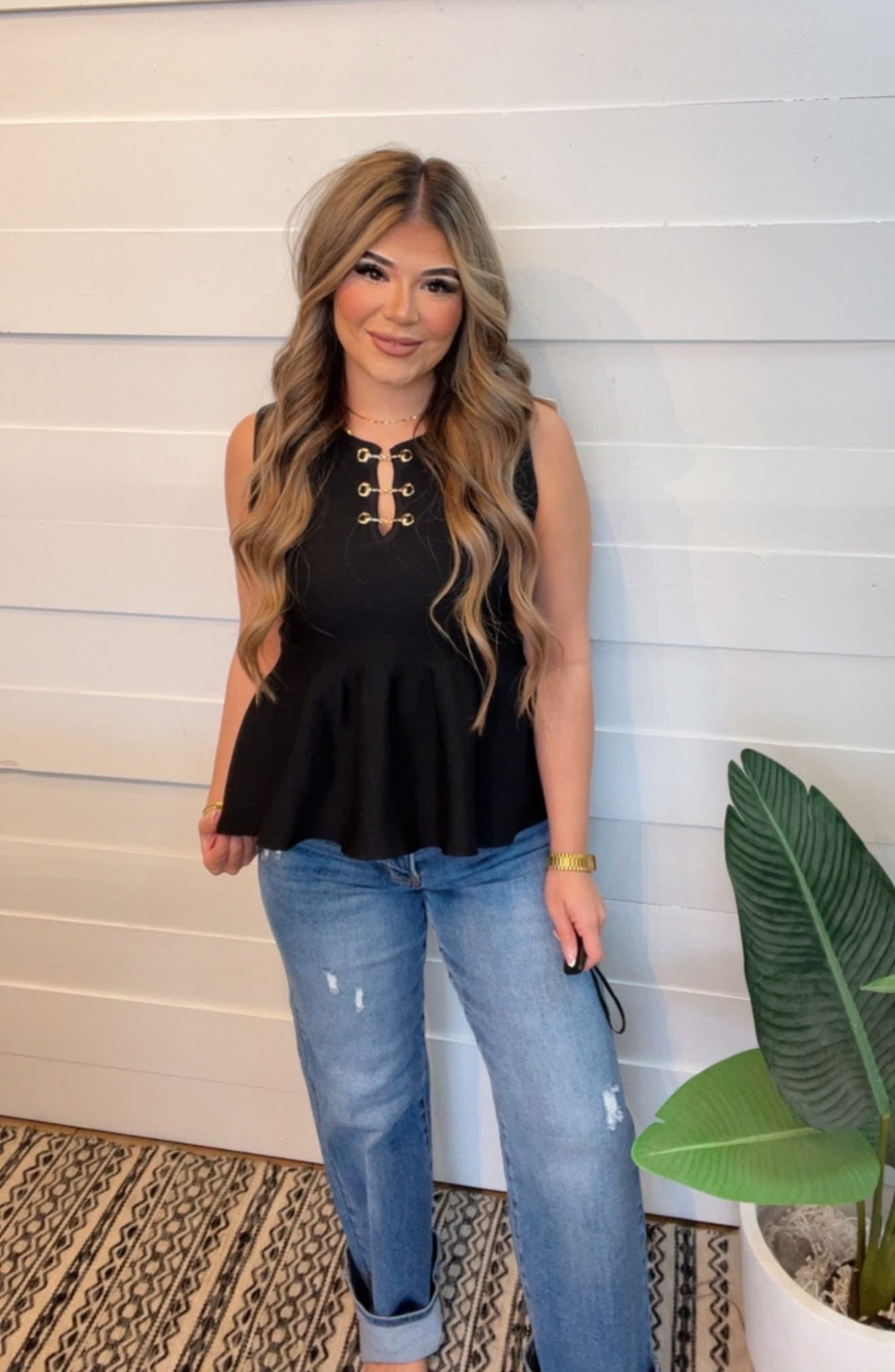 Peplum City Tank
