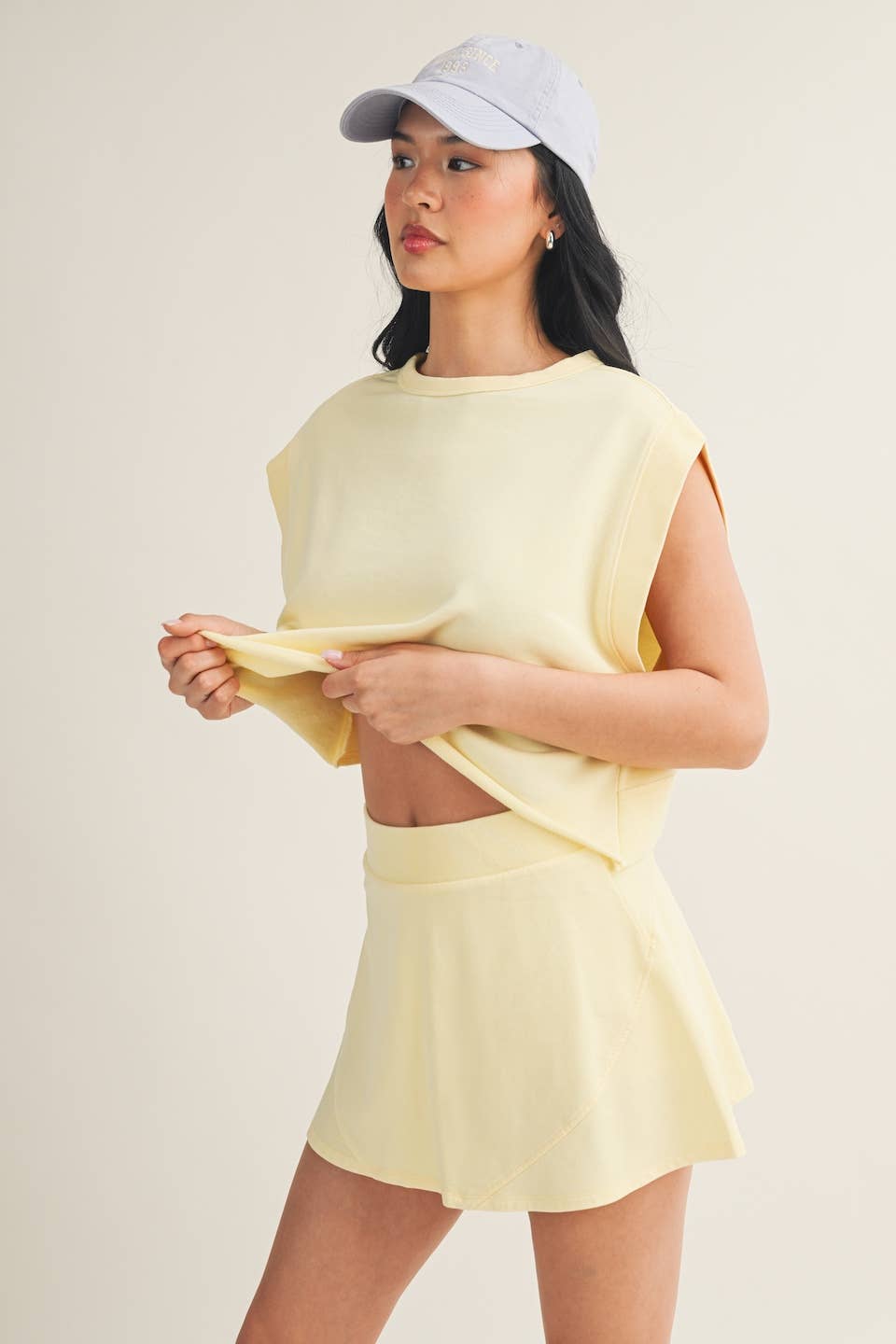 Mineral Wash Open Back Top