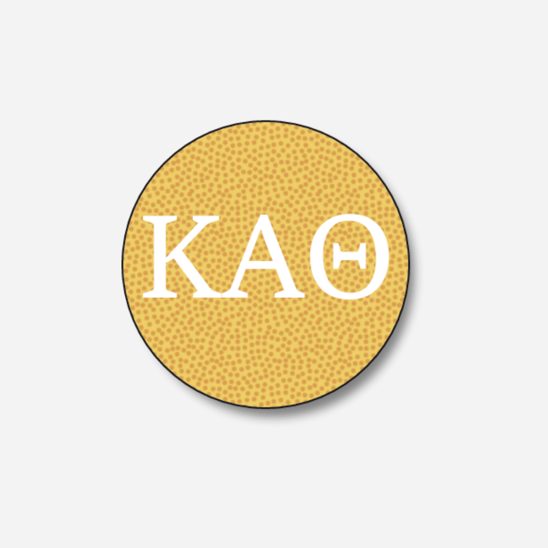 Kappa Alpha Theta Dots Button: Large Dots