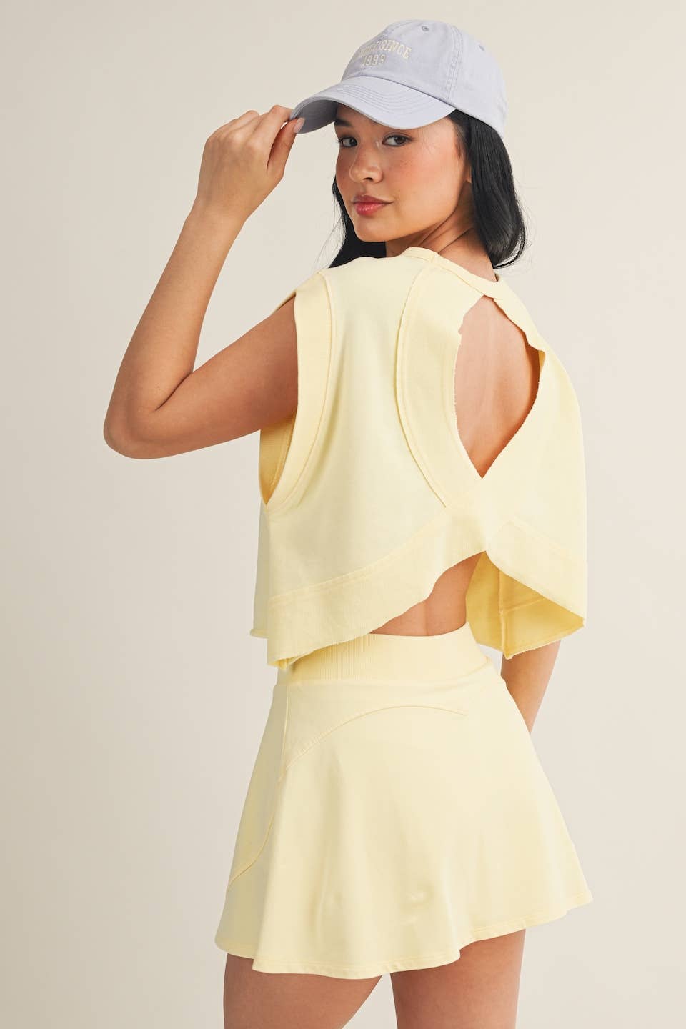 Mineral Wash Open Back Top