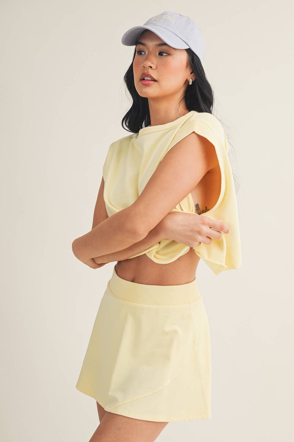 Mineral Wash Open Back Top