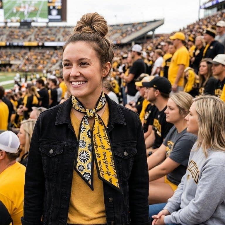 Skinny Scarf – Missouri Tigers