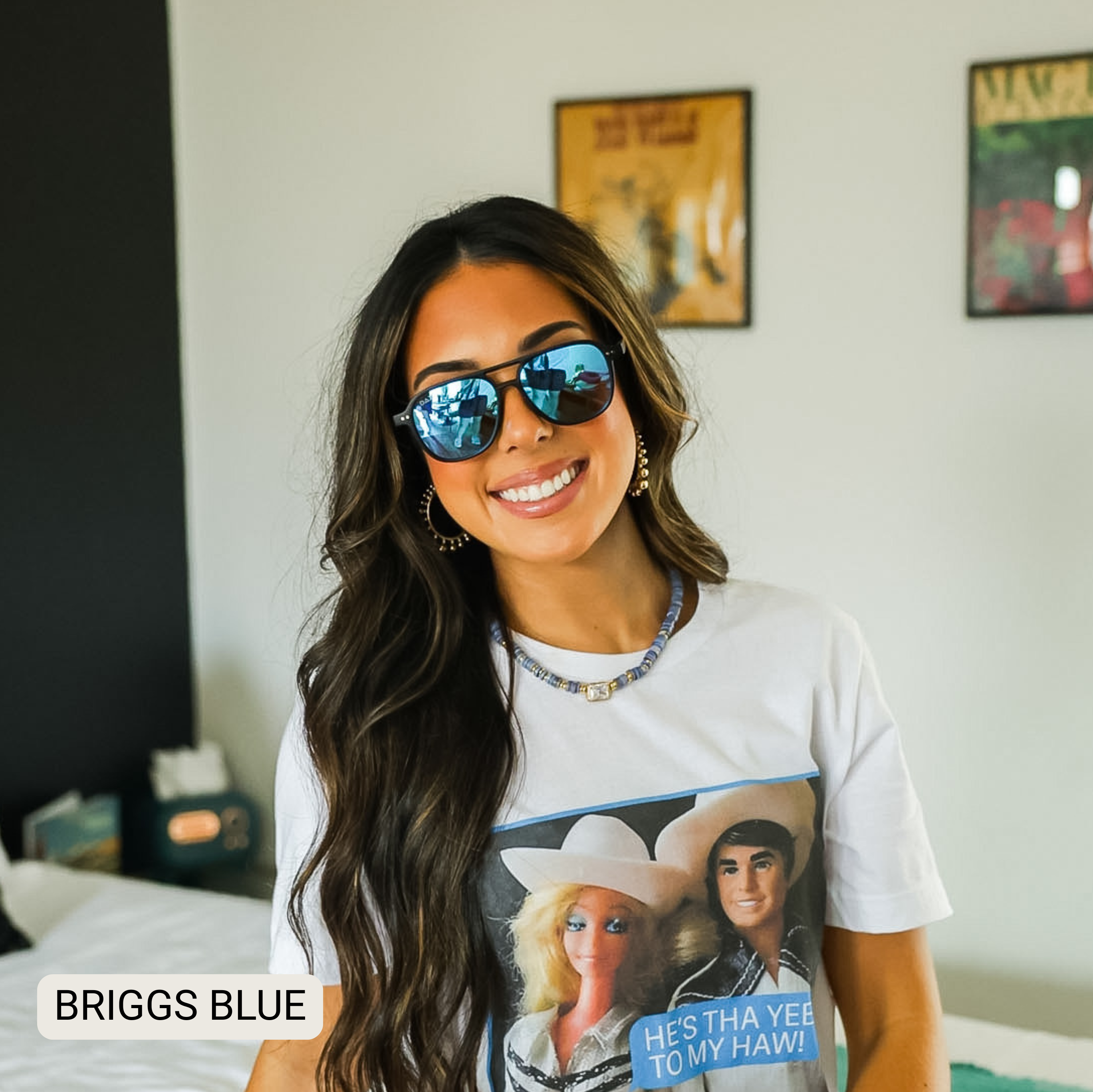 Briggs - Women's Polarized Small/ Medium Aviator