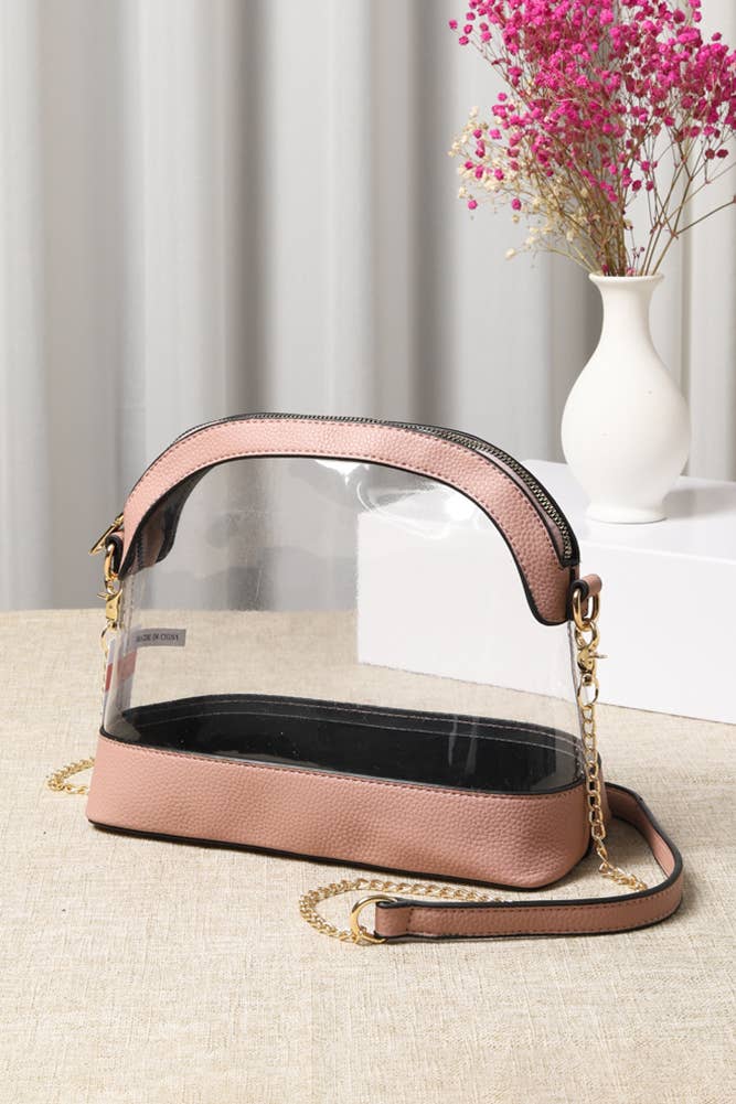 Clear Stadium Concert Bag: Leopard