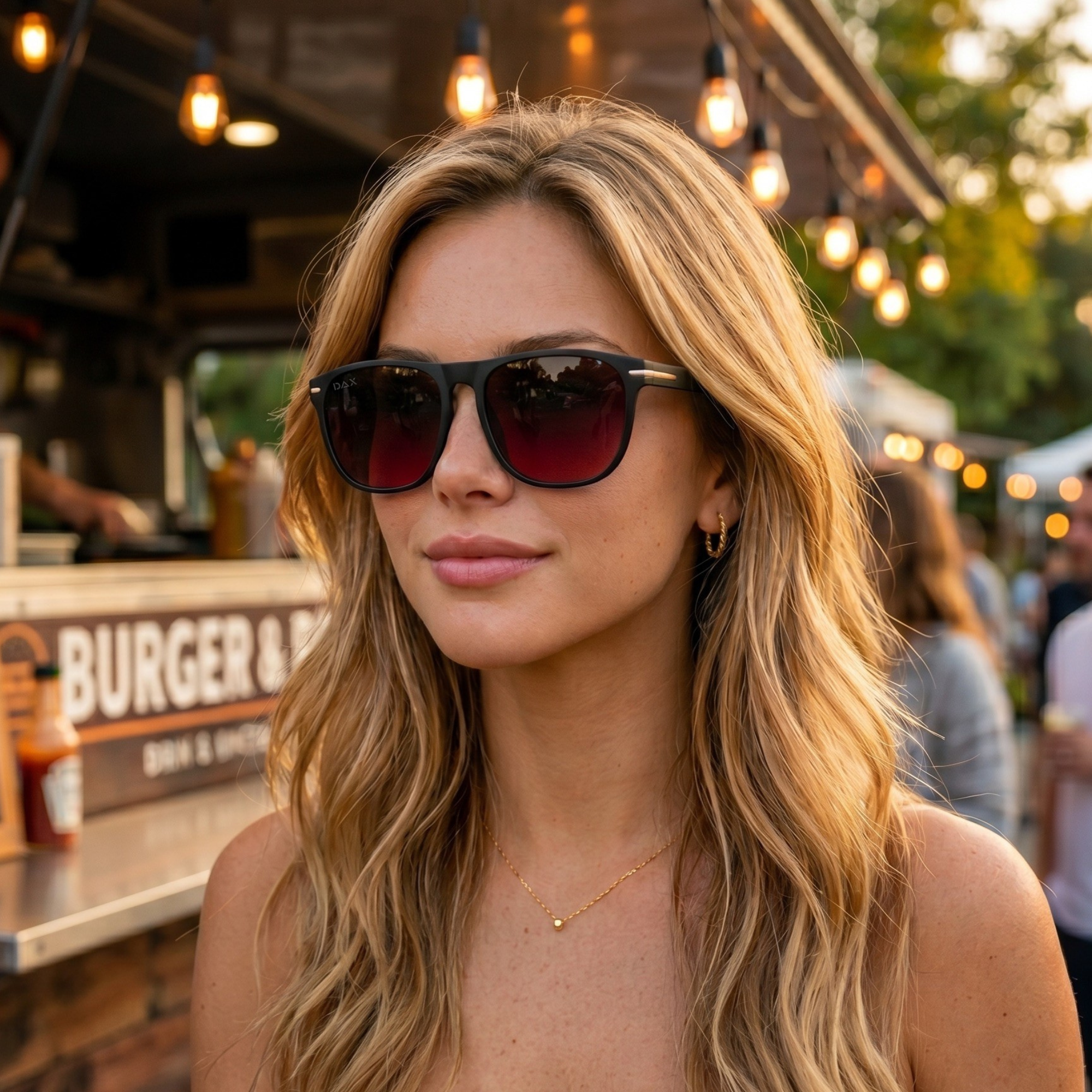 Jax - Women's Small/ Medium Square Sunglasses