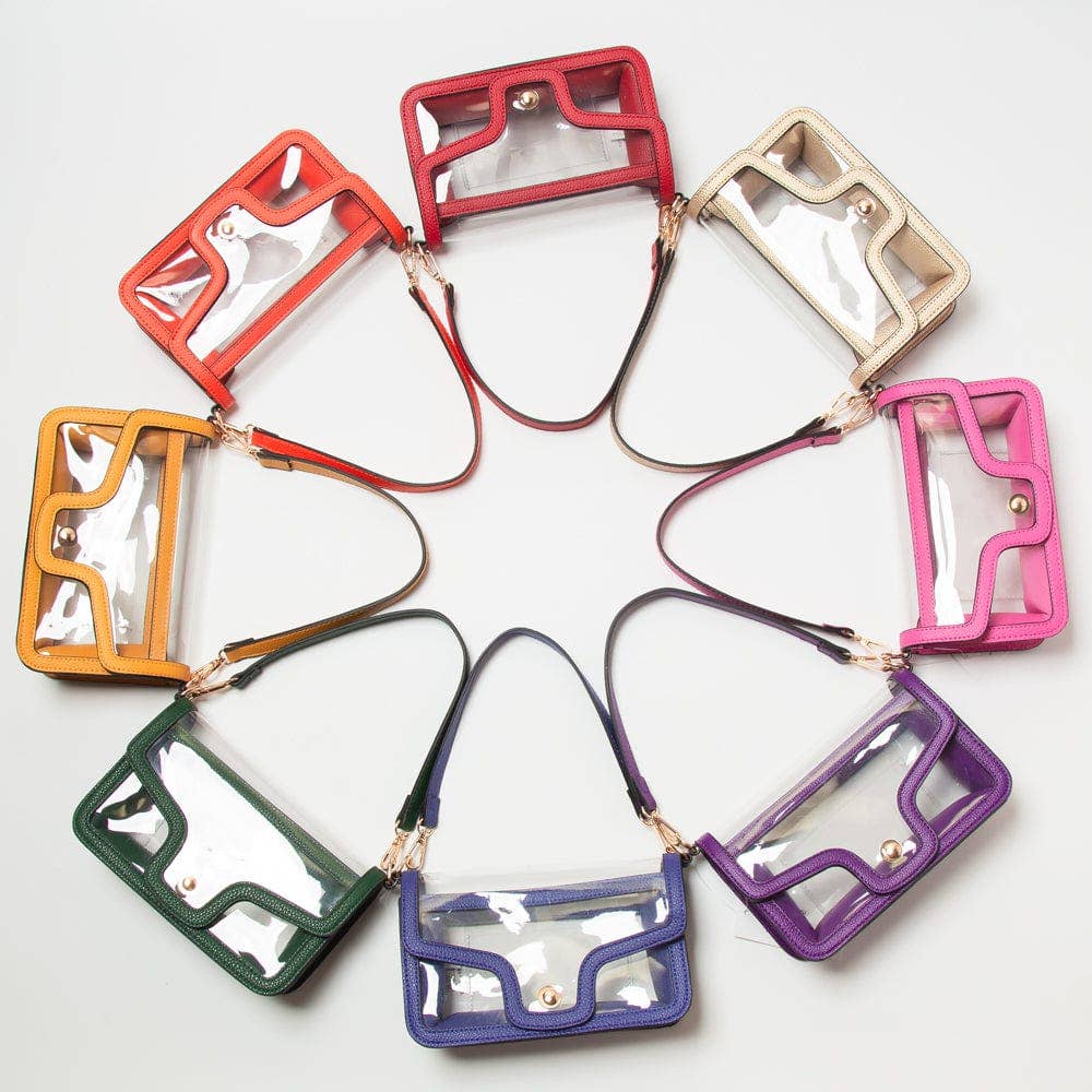 Nina Clear Gameday Shoulder Bag