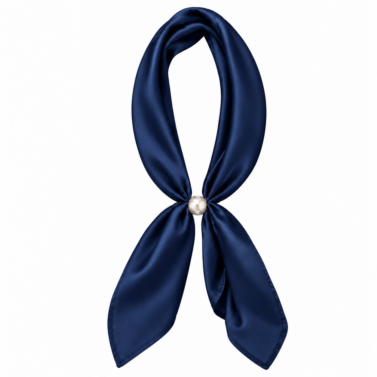 Solid Color Ready To Wear Magnetic Scarf