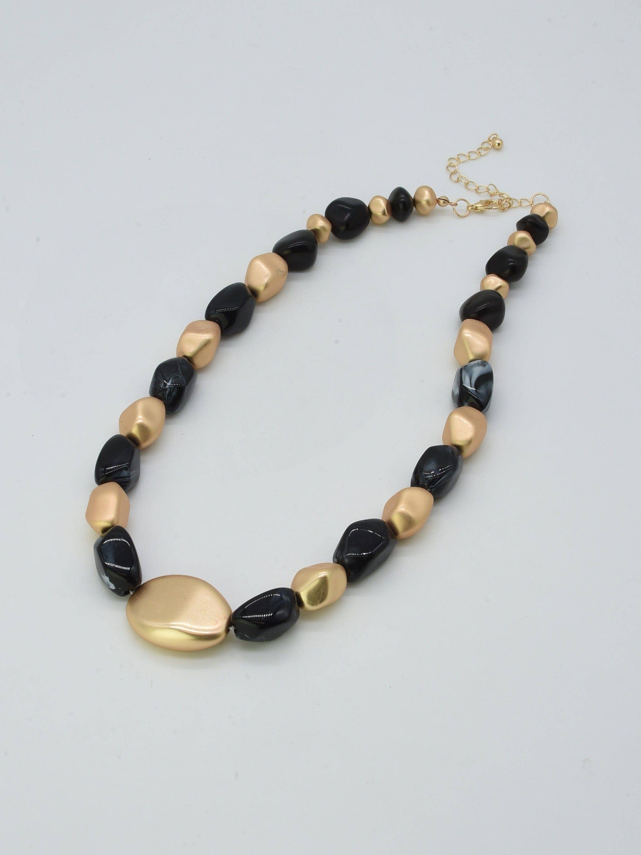 Black & Gold Necklace