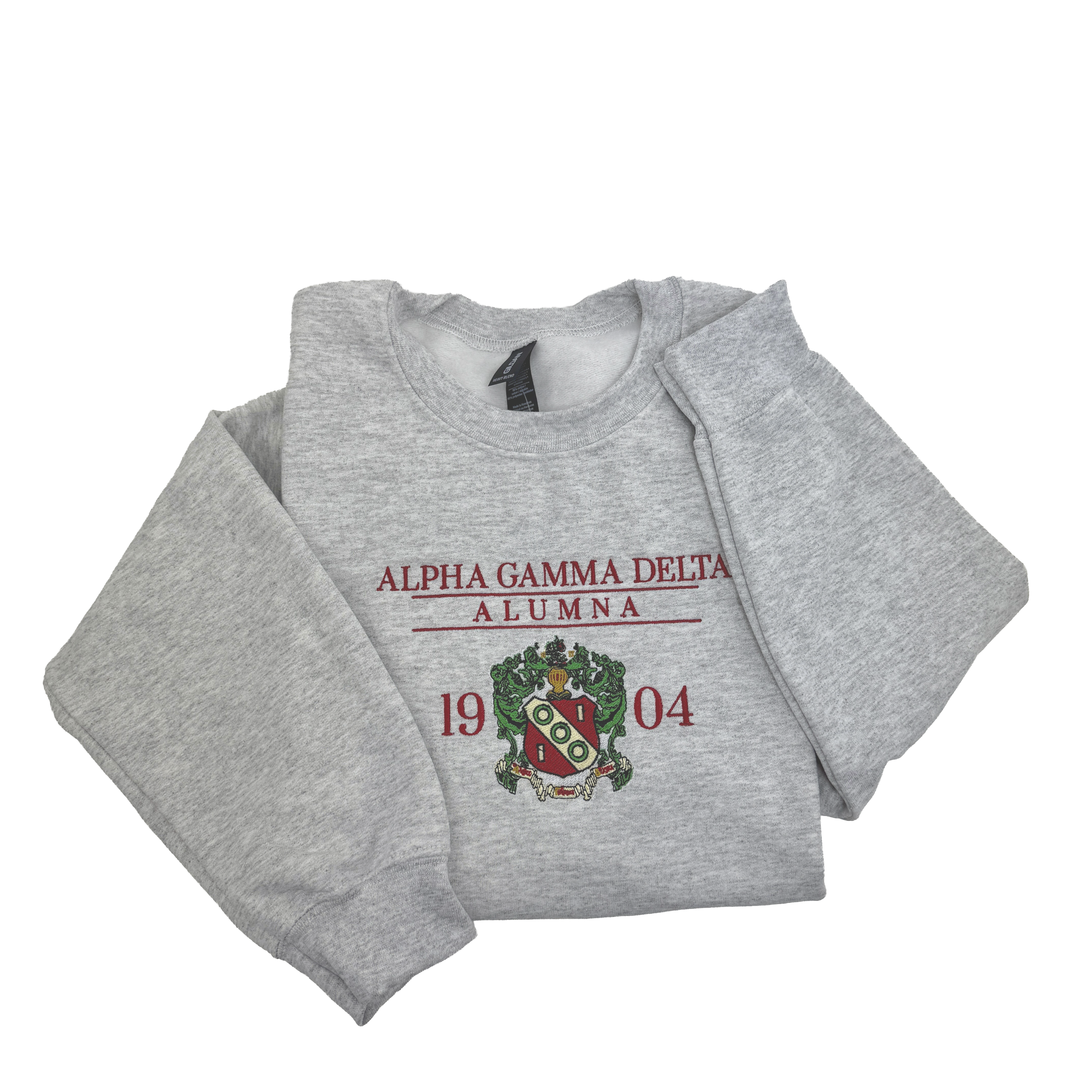 Alpha Gamma Delta Alumna Sweatshirt - Ash