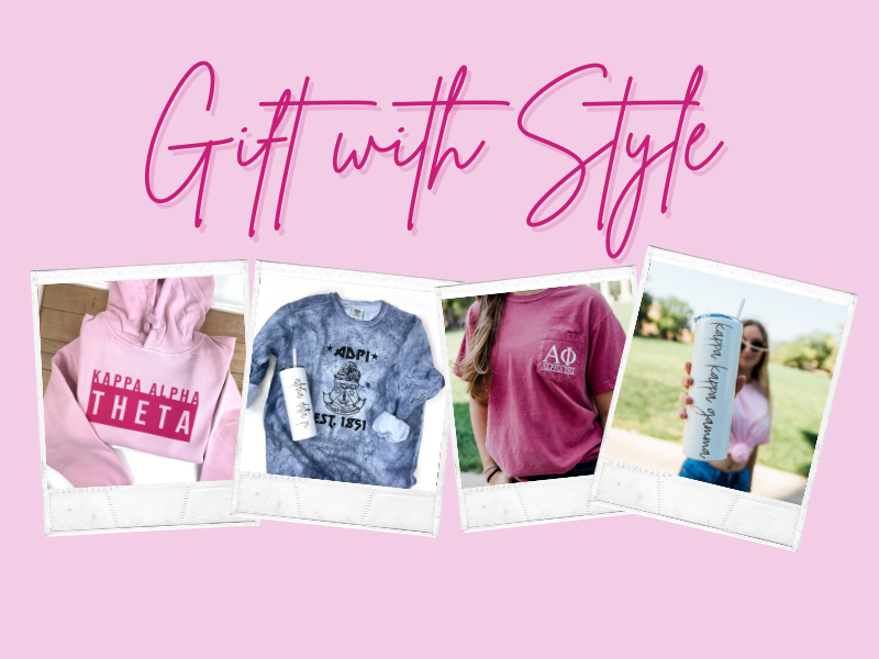 Go Greek Chic Sorority Merch Big Little Shirts Greek Gifts