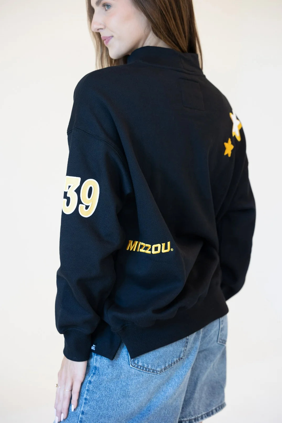 Missouri All Over Scatter Oversized Funnel Neck