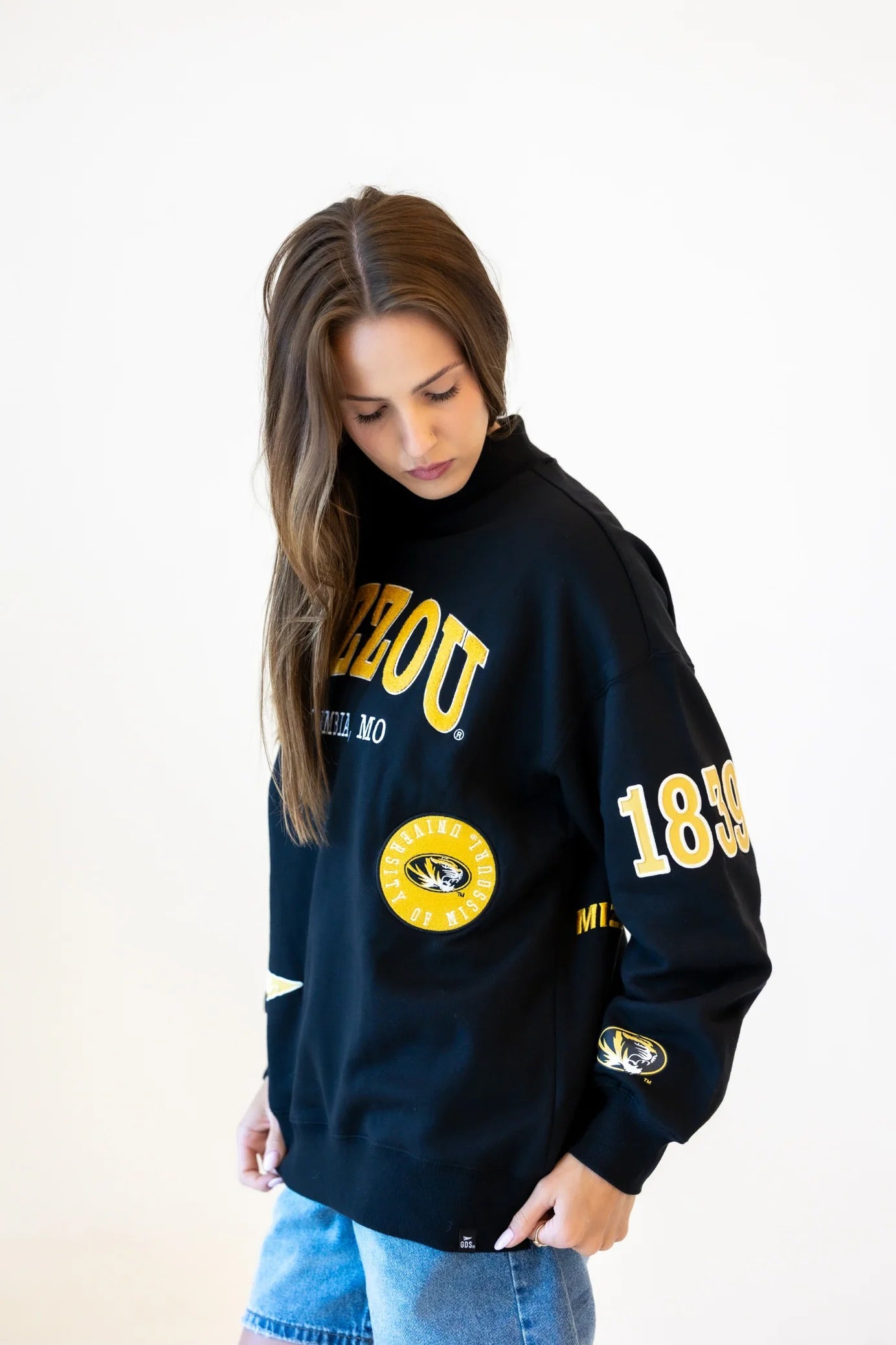 Missouri All Over Scatter Oversized Funnel Neck