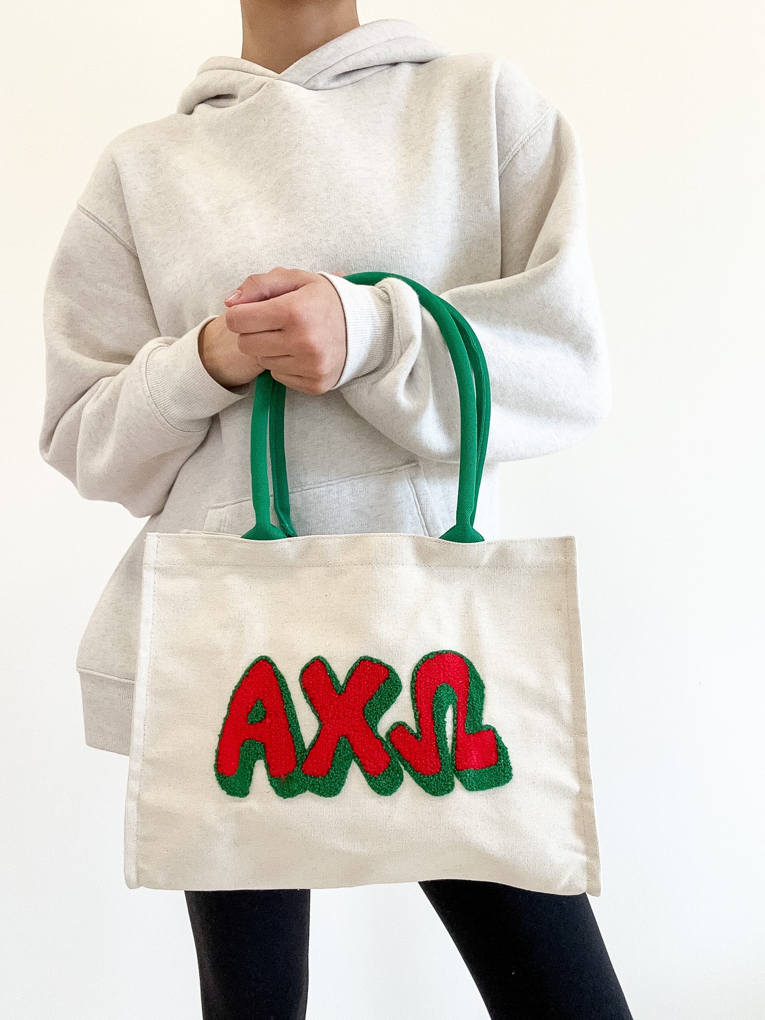 Alpha Chi Omega Chenille Gift Tote