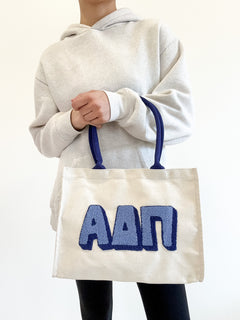Alpha Delta Pi Chenille Gift Tote