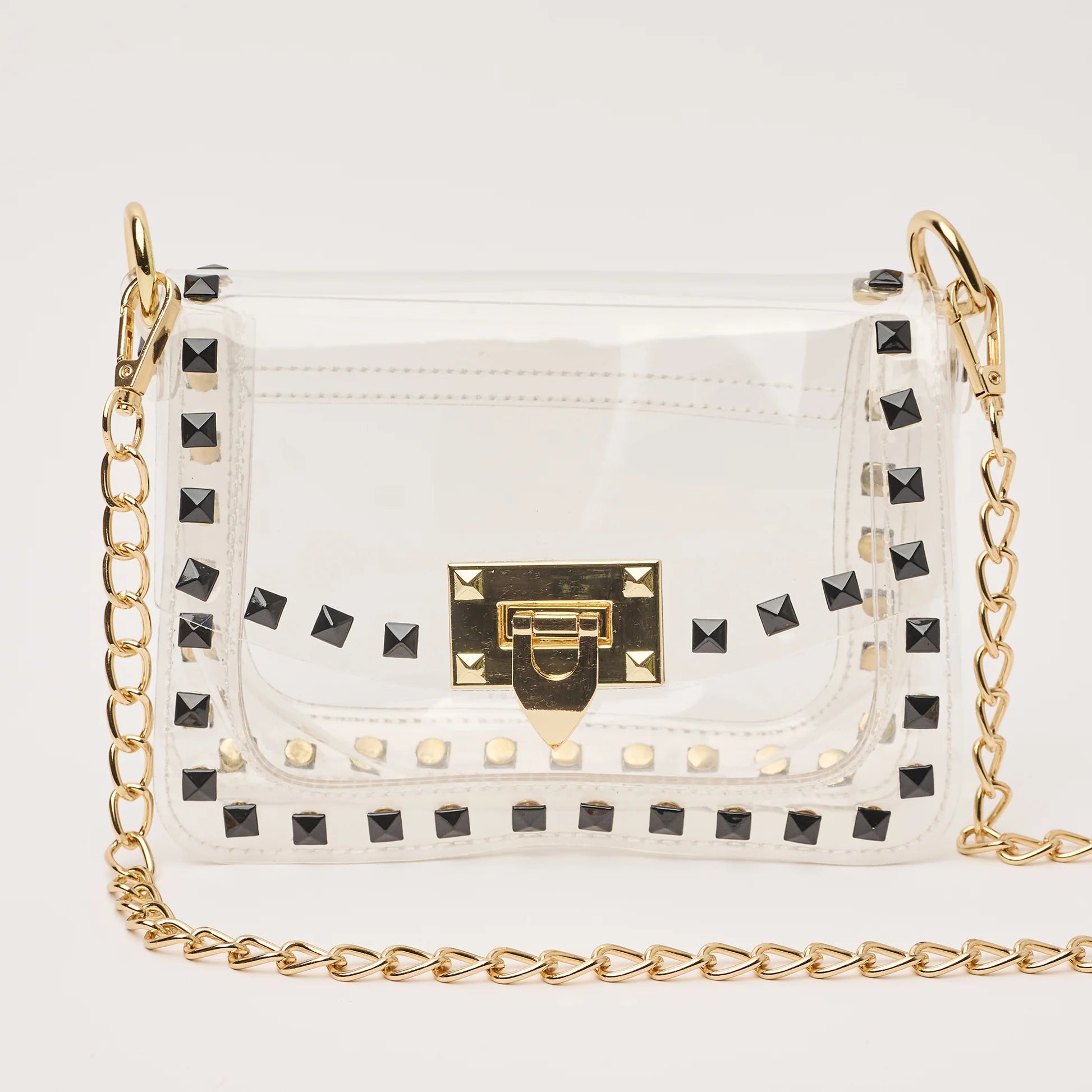 The Jackie Clear Handbag (Multiple Colors)
