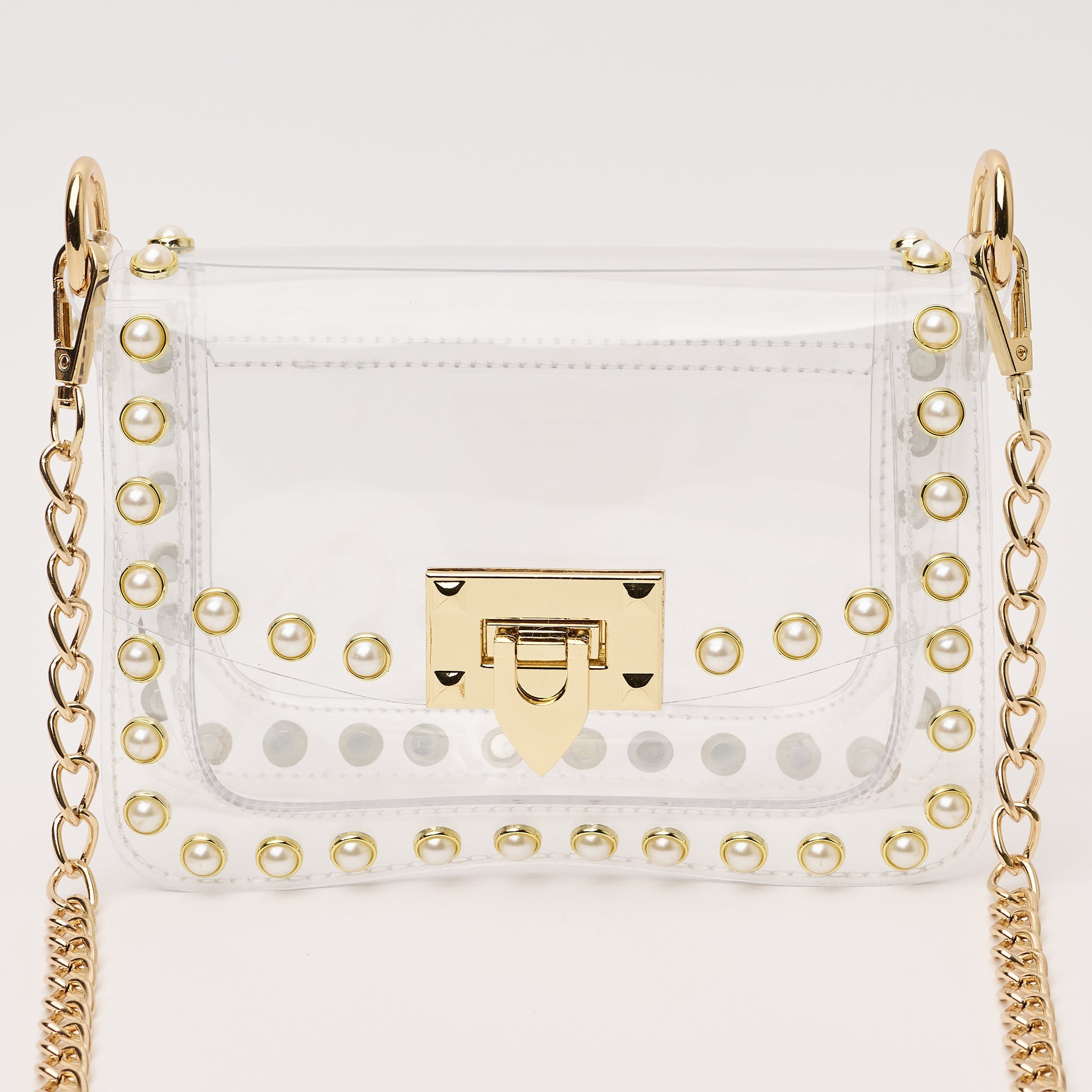 The Jackie Clear Handbag (Multiple Colors)