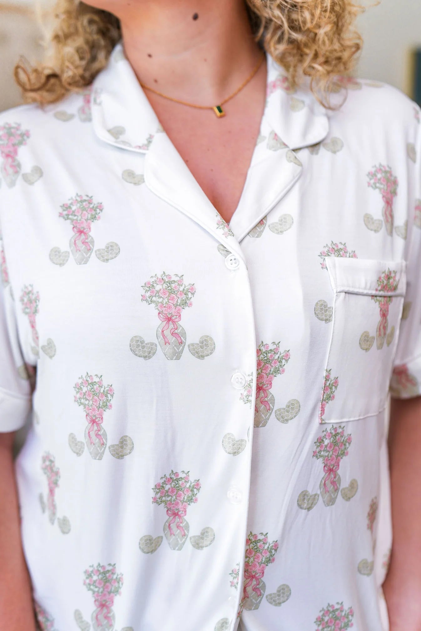 Kappa Delta Luxury Pajamas Short Set