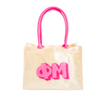 Phi Mu Chenille Gift Tote