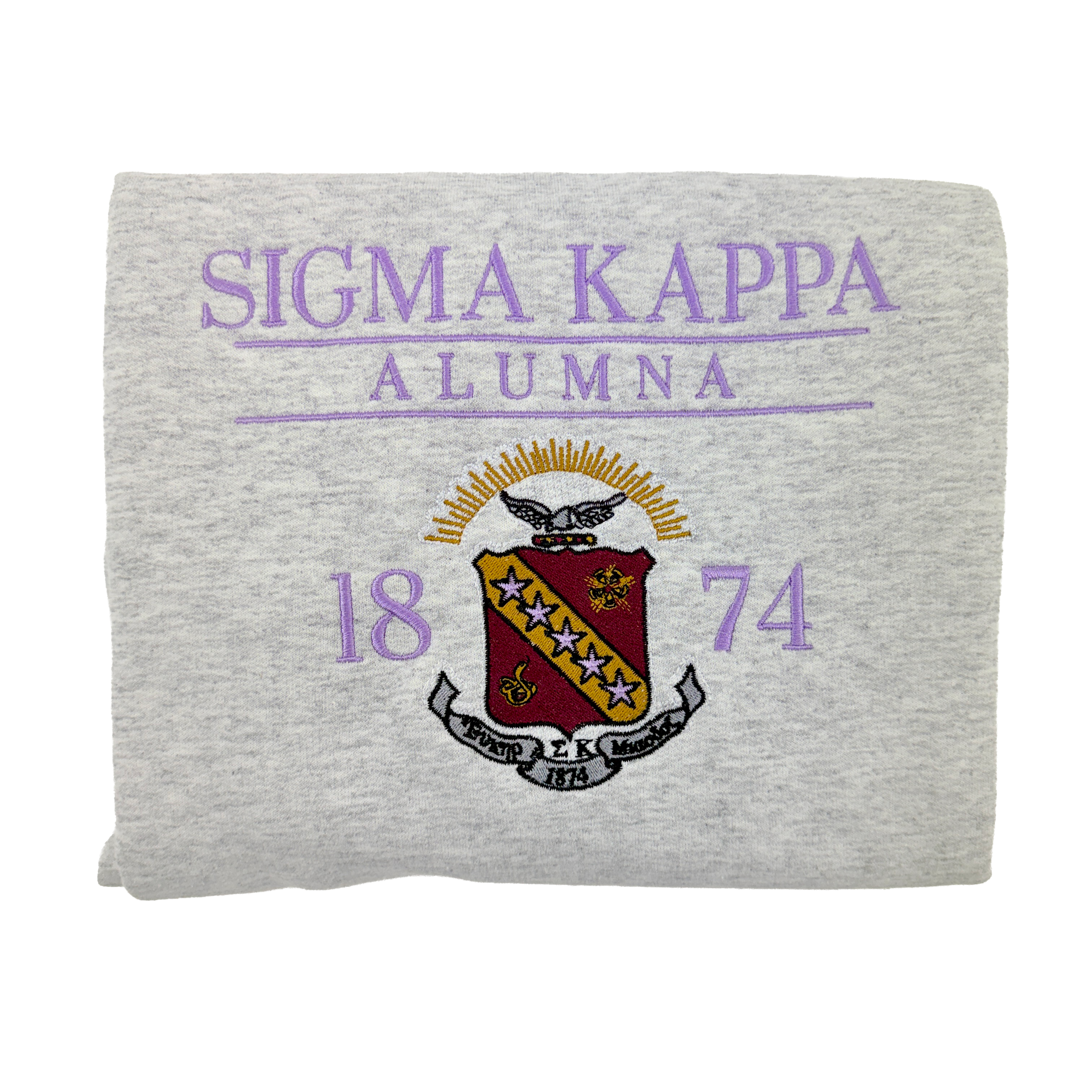Sigma Kappa Alumna Sweatshirt - Ash