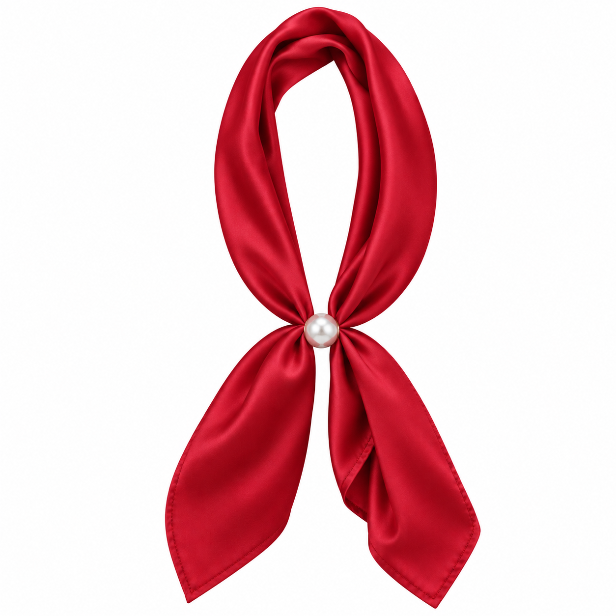 Solid Color Ready To Wear Magnetic Scarf