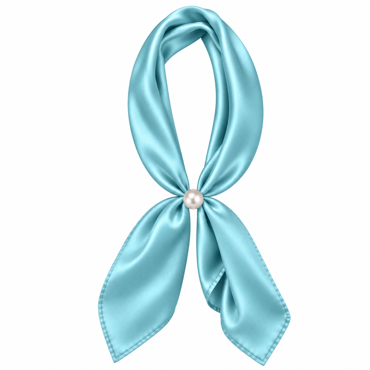 Solid Color Ready To Wear Magnetic Scarf