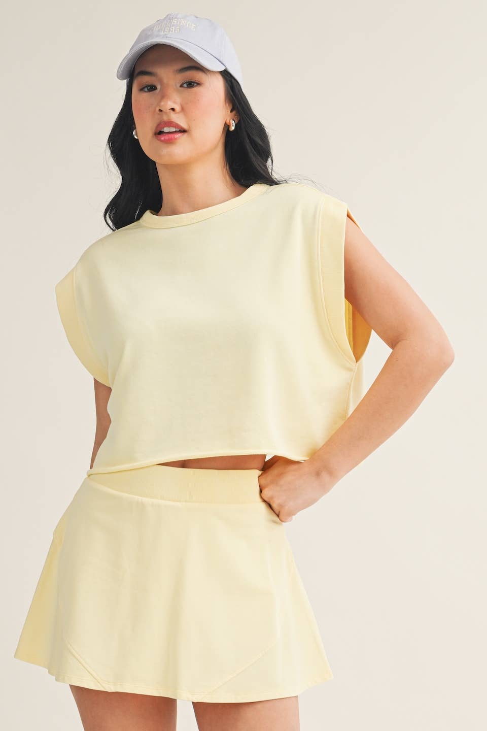 Mineral Wash Open Back Top