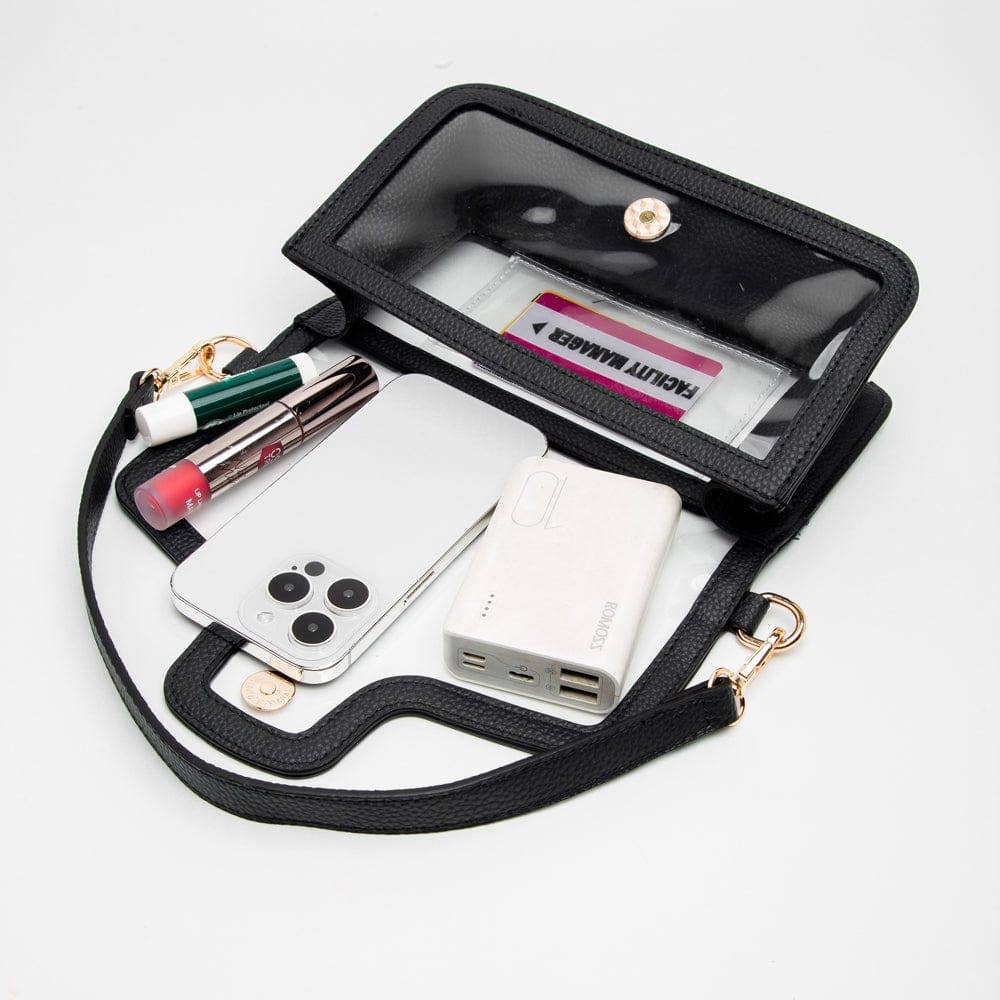 Nina Clear Gameday Shoulder Bag