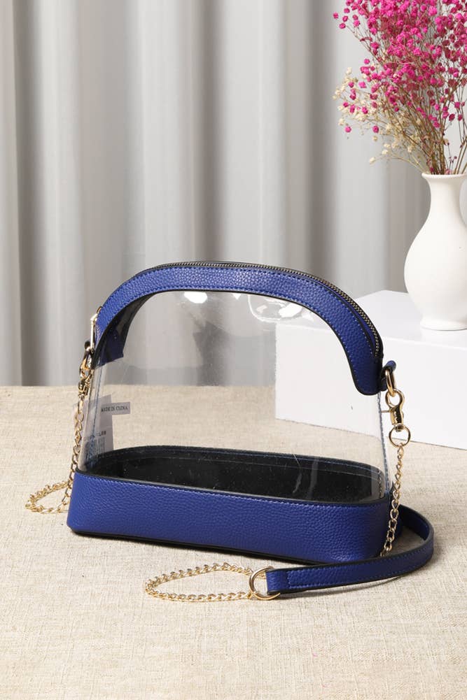 Clear Stadium Concert Bag: Leopard
